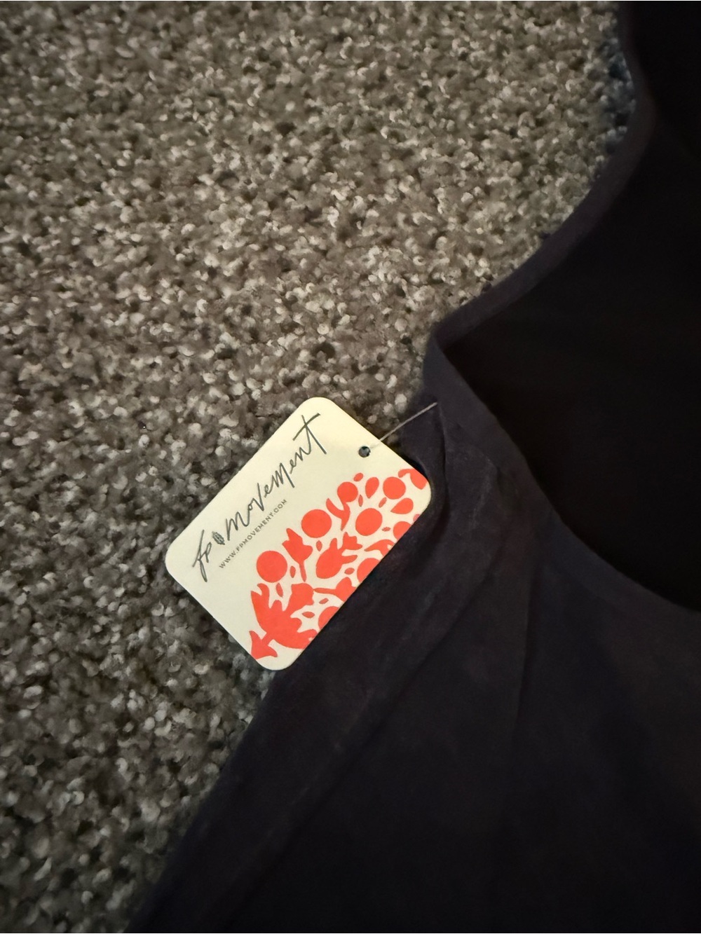 FP Movement by Free People Vintage Black Racerback Tank - Picture 3 of 3